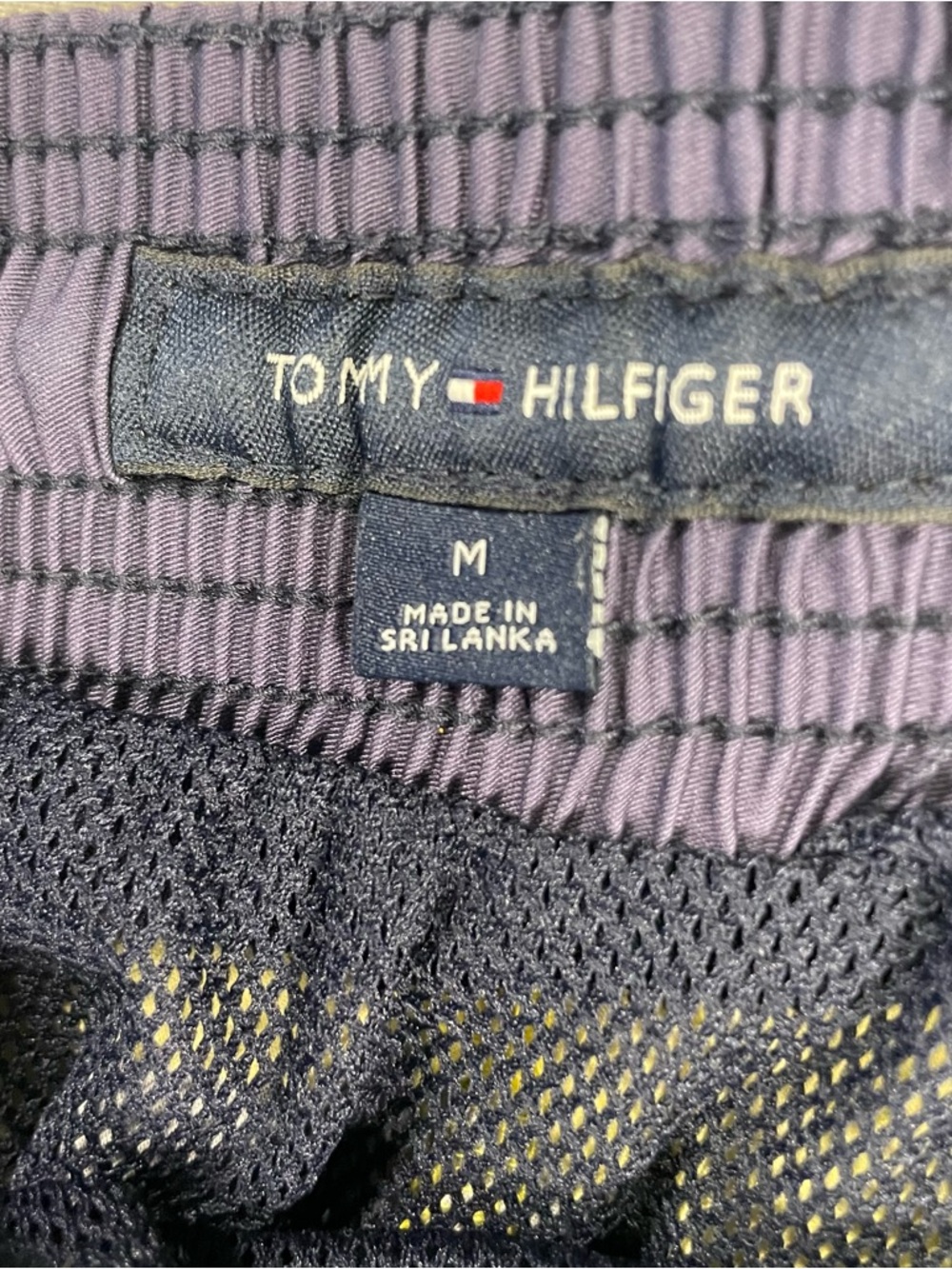 Tommy Hilfiger Tropical Palm Tree Swim Trunks Rainbow Sunset Men’s Medium - Picture 9 of 10